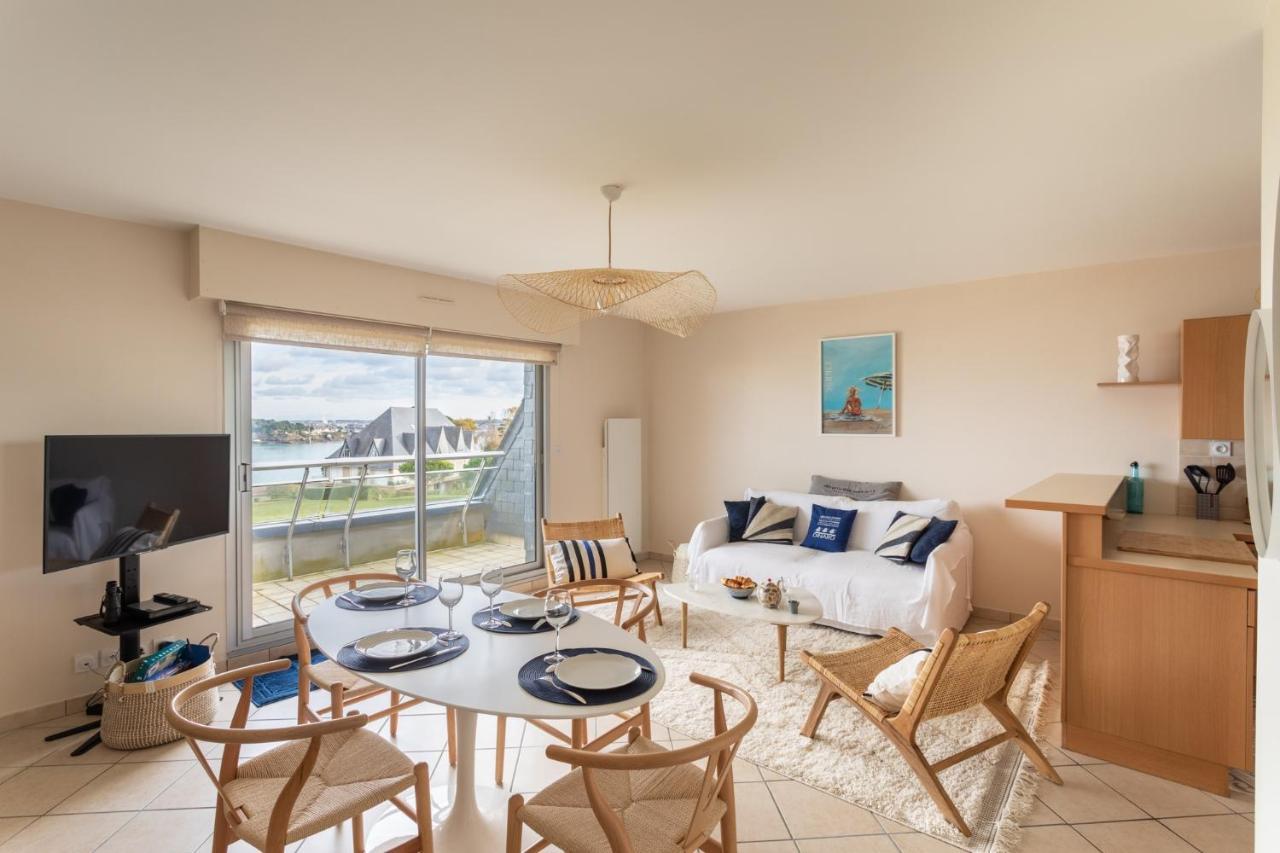 Heol - Appartement 2 Chambres - Vue Mer Et Parking Dinard Dış mekan fotoğraf