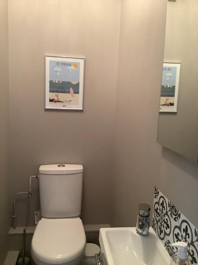 Heol - Appartement 2 Chambres - Vue Mer Et Parking Dinard Dış mekan fotoğraf