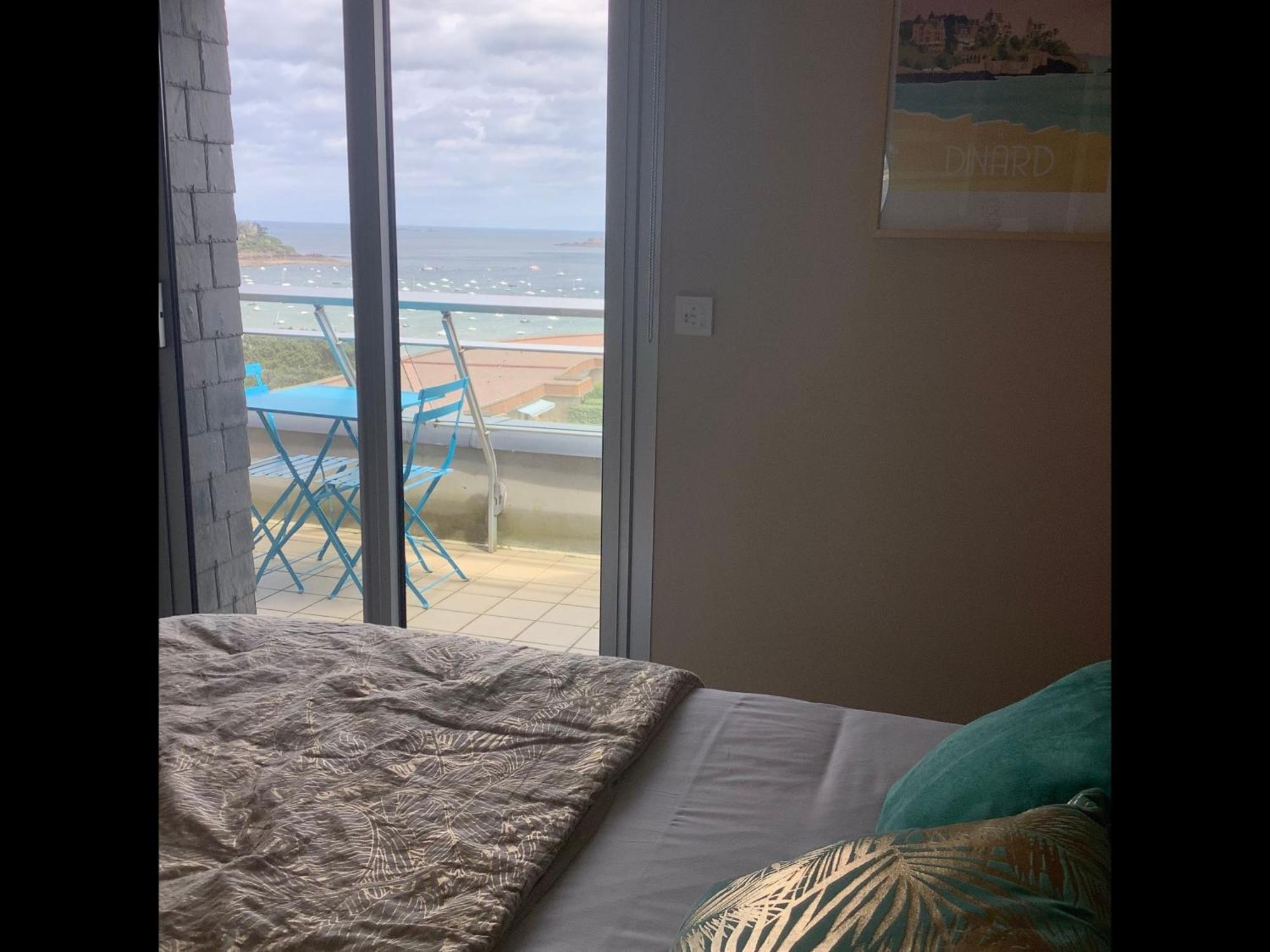 Heol - Appartement 2 Chambres - Vue Mer Et Parking Dinard Dış mekan fotoğraf